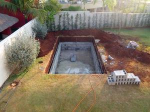 Постройка бетонного бассейна