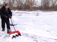 чудо лопата для уборки снега