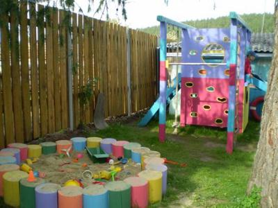 Как сделать детскую площадку самостоятельно: 70 фото реальных построек