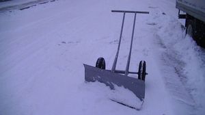 Снегоуборочная лопата со шнеком своими руками