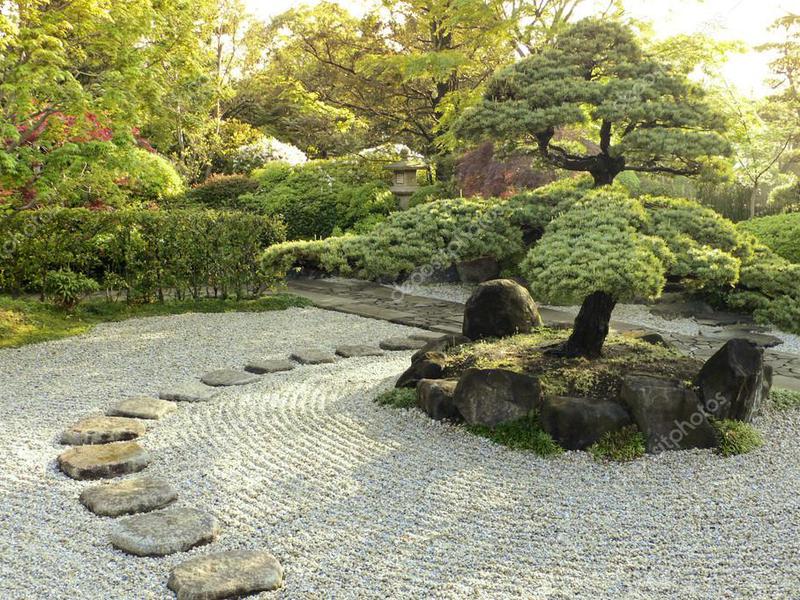 Сад камней японский