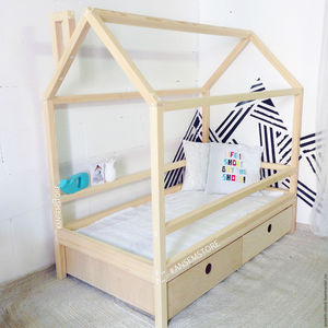 Идеи для создания кровати домика для детей